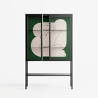 Rest 1 - Loft Cabinet - Andrea Devia-Nuño - Antracite - Clear glass