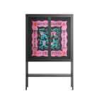 Get In The Fucking Frog Pit - Loft Cabinet - Aley Wild - Antracite - Clear glass