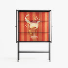 Drink And Cherries - Loft Cabinet - Raissa Oltmanns - Antracite - Clear glass