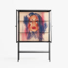 Hidden Beauty - Loft Cabinet - Raissa Oltmanns - Antracite - Clear glass
