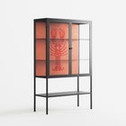 Lobster - Loft Cabinet - Raissa Oltmanns - Antracite - Clear glass