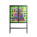 Wizard - Loft Cabinet - Cezar Berje - Antracite - Clear glass
