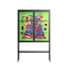 Wizard - Loft Cabinet - Cezar Berje - Antracite - Clear glass
