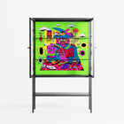 Wizard - Loft Cabinet - Cezar Berje - Antracite - Clear glass