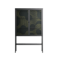 Midnight Dune - Loft Cabinet - Amy Suther - Antracite - Clear glass