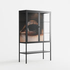 Gem - Loft Cabinet - Nadia Ryder - Antracite - Clear glass