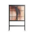 Glow - Loft Cabinet - Nadia Ryder - Antracite - Clear glass