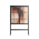 Glow - Loft Cabinet - Nadia Ryder - Antracite - Clear glass