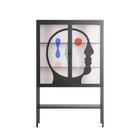 Équilibre_Intérieur - Loft Cabinet - David Vanadia - Antracite - Clear glass