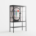 Équilibre_Intérieur - Loft Cabinet - David Vanadia - Antracite - Clear glass
