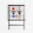 Équilibré - Loft Cabinet - David Vanadia - Antracite - Clear glass