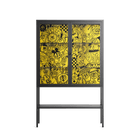 What a Mess - Loft Cabinet - Craig Watkins - Antracite - Clear glass