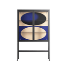 Entrance - Loft Cabinet - Oluwasheyi Adebayo - Antracite - Clear glass