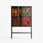 Hours - Loft Cabinet - Oluwasheyi Adebayo - Antracite - Clear glass