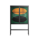 Soul Split - Loft Cabinet - Oluwasheyi Adebayo - Antracite - Clear glass