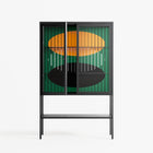 Soul Split - Loft Cabinet - Oluwasheyi Adebayo - Antracite - Clear glass