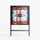 Velvet Dusk - Loft Cabinet - Oluwasheyi Adebayo - Antracite - Clear glass