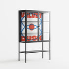 Velvet Dusk - Loft Cabinet - Oluwasheyi Adebayo - Antracite - Clear glass