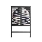 Wave Lens - Loft Cabinet - Oluwasheyi Adebayo - Antracite - Clear glass