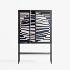 Wave Lens - Loft Cabinet - Oluwasheyi Adebayo - Antracite - Clear glass