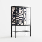 Wave Lens - Loft Cabinet - Oluwasheyi Adebayo - Antracite - Clear glass