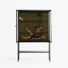 Friday Night Rituals - Loft Cabinet - Kristin Eriksson - Antracite - Clear glass