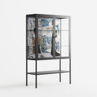 Balance - Loft Cabinet - Sophie Goudman-Peachey - Antracite - Clear glass