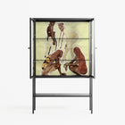 Can You Face It - Loft Cabinet - Sophie Goudman-Peachey - Antracite - Clear glass