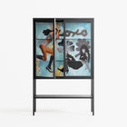 Day Dream - Loft Cabinet - Sophie Goudman-Peachey - Antracite - Clear glass