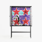 Scenes From - Loft Cabinet - Caitlin Flood-Molyneux - Antracite - Clear glass