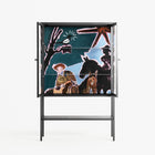 Hidden Sorrow - Loft Cabinet - Caitlin Flood-Molyneux - Antracite - Clear glass