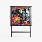 Ambush - Loft Cabinet - Caitlin Flood-Molyneux - Antracite - Clear glass