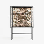 Delight Pink - Loft Cabinet - Diana Catchpole - Antracite - Clear glass