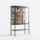 Delight Pink - Loft Cabinet - Diana Catchpole - Antracite - Clear glass
