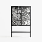 Flight Of Fancy - Loft Cabinet - Diana Catchpole - Antracite - Clear glass