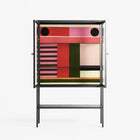 Harmonic - Loft Cabinet - Rikki Hewitt - Antracite - Clear glass
