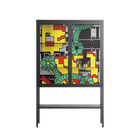 Maps - Loft Cabinet - Naia Escribano - Antracite - Clear glass
