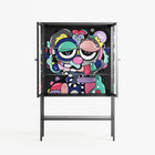 Bobsan - Loft Cabinet - Maddalena Fanfani - Antracite - Clear glass
