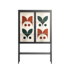 Curious Creatures - Loft Cabinet - Ethan Fender - Antracite - Clear glass