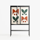 Curious Creatures - Loft Cabinet - Ethan Fender - Antracite - Clear glass