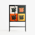 Draconicon - Loft Cabinet - Ethan Fender - Antracite - Clear glass
