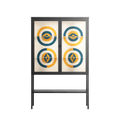 Gleam Dusk - Loft Cabinet - Ethan Fender - Antracite - Clear glass