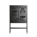 Black Fern - Loft Cabinet - Konrad Blaszczyk - Antracite - Overlay Glass