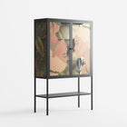 Twins - Loft Cabinet - Raissa Oltmanns - Antracite - Overlay Glass