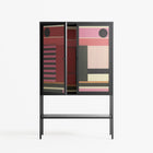 Harmonic - Loft Cabinet - Rikki Hewitt - Antracite - Overlay Glass