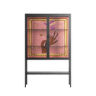 Connect With Nature - Loft Cabinet - Raissa Oltmanns - Antracite - Clear glass