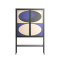 Entrance - Loft Cabinet - Oluwaseyi Samuel Adebayo - Antracite - Overlay Glass