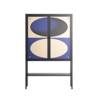 Entrance - Loft Cabinet - Oluwaseyi Samuel Adebayo - Antracite - Overlay Glass