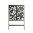 Ode to Summer 4 - Loft Cabinet - Diana Catchpole - Antracite - Clear glass