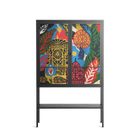 The Towering Hall Full Of Light - Loft Cabinet - Nick Liefhebber - Antracite - Clear glass